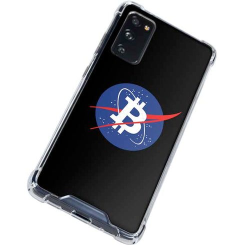 Bitcoin Logo Galaxy S20 FE Clear Case